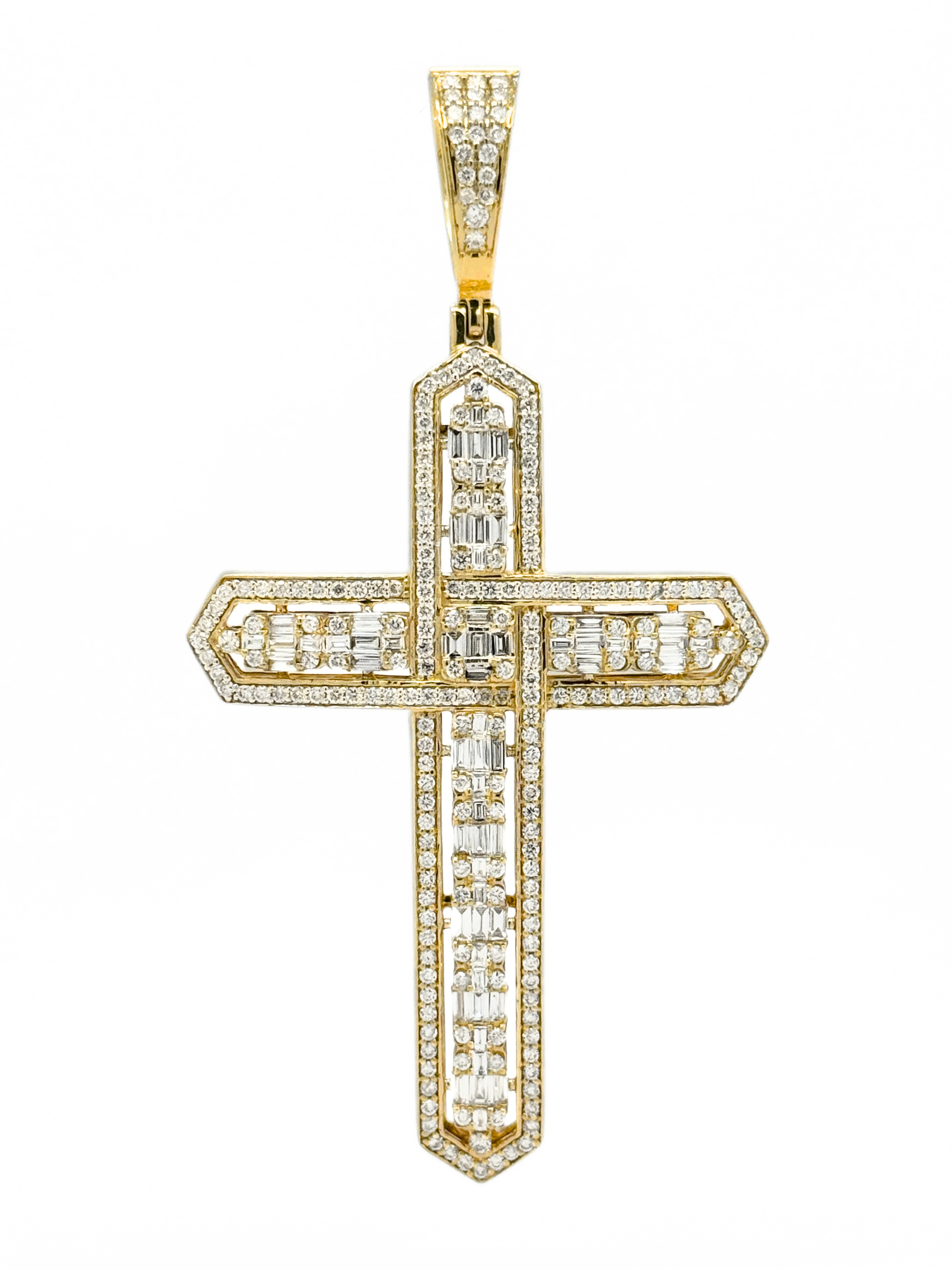 RND-&-BGT CROSS PENDANT-P10197